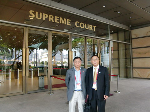 Visting the Supreme Court of Singapore